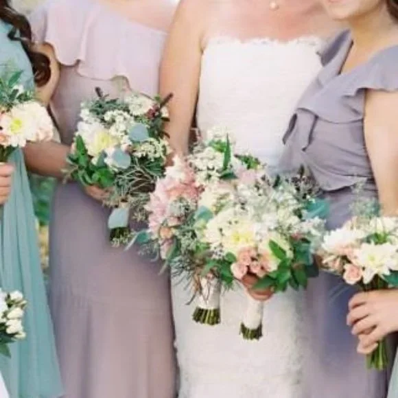 jenny yoo one shoulder bridesmaid dress Jenny Yoo Bridesmaid Dress Erin Lilac Mist